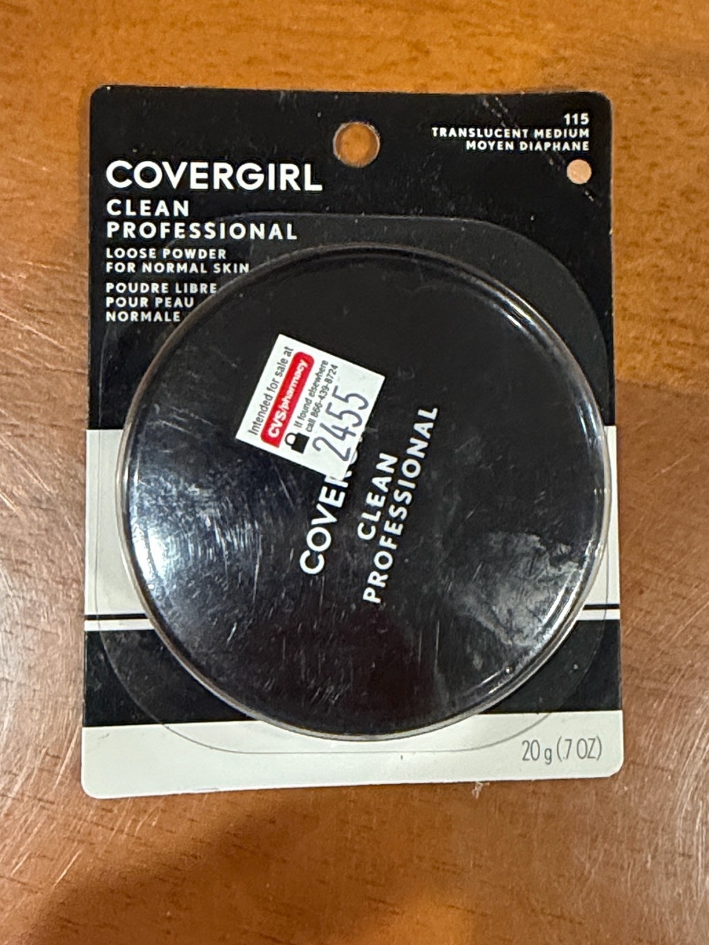 Covergirl clean professional loose powder translucent medium